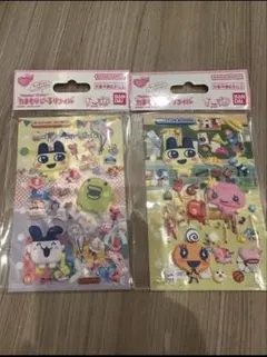 正規品 バンダイ　たまごっち　たまもりしーるリフィル　2種セット