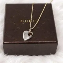❤️GUCCI ❤️グッチ SV925 ハート ネックレス ペンダント 箱保存袋 