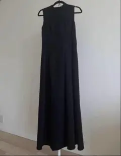 【MM6 Maison Margiela】ブラックロングドレス