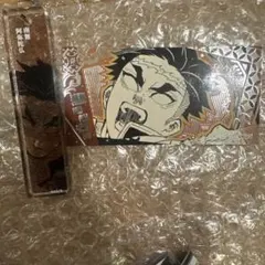 鬼滅の刃 アクリルスティックキーホルダー 箔押しステッカー　悲鳴嶼行冥