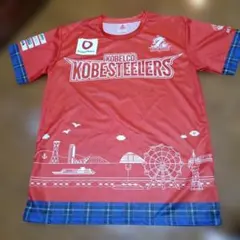 KOBELCO KOBESTEELERS ラグビーウェア LL 赤 希少 - メルカリ