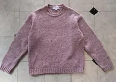 UNIQLO×イネス コラボ ウール混ニット ピンク系 大きいサイズ L