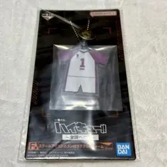 ハイキュー! 一番くじF賞スクールアイコンボタン付きアクリルチャーム 牛島若利