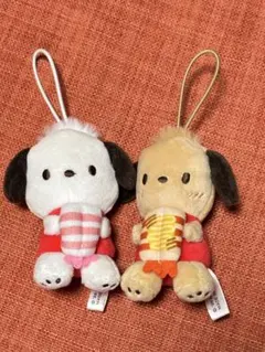 ポチャッコ×スシロー 限定 ぬいぐるみ　2種セット
