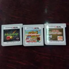 3DS ゲームソフト 3本セット