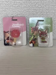 ズートピア ブリスターチャームコレクション ニックとアイスキャンディ