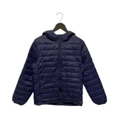 GAP ギャップ ダウンジャケット軽量パファージャケット ネイビー　130