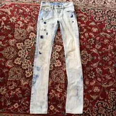 ディーゼル ZIVY スリムスキニーデニム 24 ダメージ加工