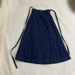 snidel×Lee デニム ロング巻きスカート フリーサイズ
