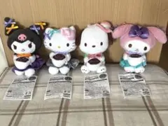 サンリオ　ハッピーくじ　ぬいぐるみ　チャーム　 2022ハロウィン