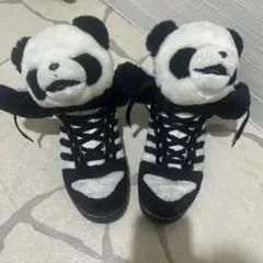 JEREMY SCOTT ジェレミーadidas パンダ - メルカリ