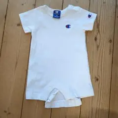 Champion ホワイトロンパース 70cm