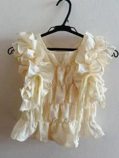 GRL ダブルリボンフリルブラウス[dk1443]