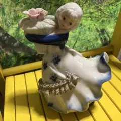 Lefton 陶器製 ウォールポケット アレンジ 壁掛け ブルー Lefton 陶器製 ウォールポケット アレンジ 壁掛け 2点セット品 - メルカリ