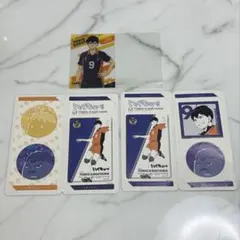 ハイキュー!!　影山飛雄　ステッカー　クリアカード　セット