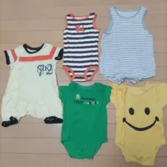 まとめ売り　60 70 NIKE、コムサ、carters　ロンパース　ニコちゃん