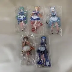ホロライブくじ ホロクッキング アクリルスタンド賞 全5種セット