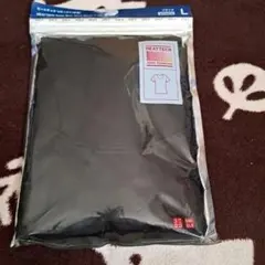 UNIQLO HEATTECH ブラック 半袖 Tシャツ L