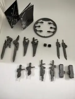 塗装完成品　カプセルマシナリー スレープニール ウェポンセット グレー