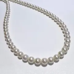 K18YG 天然 AKOYA アコヤ ベビーパール ネックレス 8.3g 美品