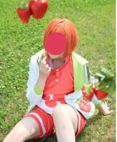 あんスタ◇葵ゆうた 苺狩りコスプレ衣装※難あり