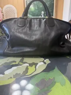 LOEWE ロエベ レザー ボストンバッグ ブラック　使用感有りのサムネイル