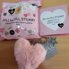 JILL by JILL STUART ふわもこファー＆ロゴチャームセット