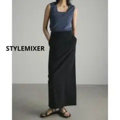 美品❣️STYLEMIXER ハイストレッチバックスリットマキシスカートのサムネイル