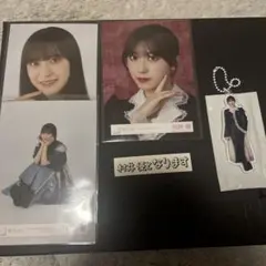 櫻坂46 オンラインくじ　村井優 ステッカー　アクリルキーホルダー　生写真