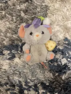 ファンタジースプリングス　ぬいぐるみチャーム　チーズ