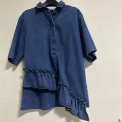 マルニ　フリルデニムチュニックのサムネイル
