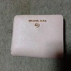 美品‼️MICHAEL KORS ピンク 二つ折り財布