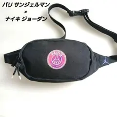 コラボ パリ・サンジェルマン ジョーダン ボディバッグ ウエストポーチ ブラック
