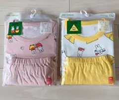 ユニクロ　ミッフィー 夏用　パジャマ　半袖