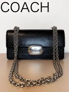 【美品】coach エライザフラップクロスボディー