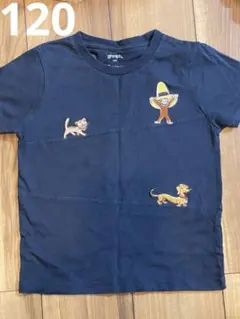 graniph おさるのジョージ Tシャツ 120cmのサムネイル