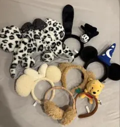 ディズニーキャラクターカチューシャ6点セット