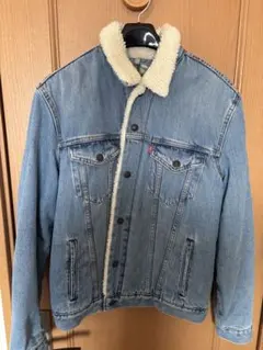 LEVI'S シェルパ襟付きデニムジャケット M ボア