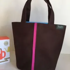 TULLY'S COFFEE トートバッグ ブラウン