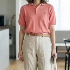 【レア】新品未使用タグ付き✨ポロラルフローレン 半袖ニットトップス M ピンク