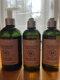 L'Occitane repairing shampoo セット