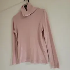 UNIQLO HEATTECH ピンク ユニクロ　タートルネック　レディース