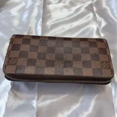 LOUIS VUITTONダミエ ジッピーウォレット ラウンドジップ長財布