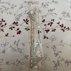 シルバー 星形 かんざし　Ｋ－１７