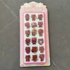 日焼けキティ　アクリル　シール