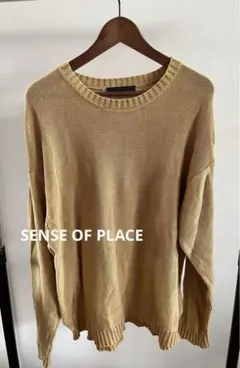 SENSE OF PLACE ダメージニットのサムネイル