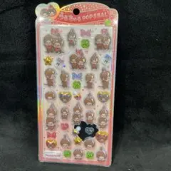 【正規品】モンチッチ　うるちゅるポップシール　もんちっち