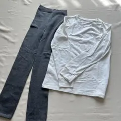 UNIQLO kids極暖シャツと極暖レギンス