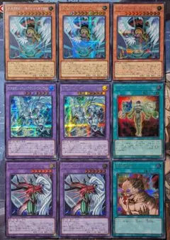 遊戯王 F・HERO フレイム・ウィングマン ハネクリボーサバティエル