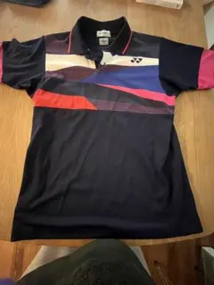 YONEX 吸汗速乾ポロシャツ S ネイビー